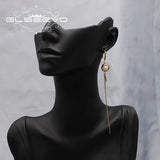 Freshwater Pearl Long Chain Tassel Drop Earrings Retro Elegance Jewelry