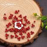 Natural Shell Brooch Coral Flower Shape Jewelry GO0376
