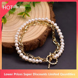 Freshwater Pearl Bracelet Multi-Layer Chain Bohemian Jewelry