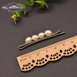 Freshwater Pearl Hairpin Women Girls Fine Jewelry GH0028B