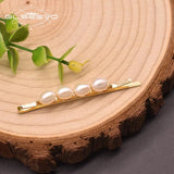 Freshwater Pearl Hairpin Women Girls Fine Jewelry GH0028B
