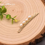 Freshwater Pearl Hairpin Women Girls Fine Jewelry GH0028B