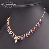 Pearl Coloured Pendant Necklace Luxe Fine Jewellery