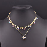 Pearl Coloured Pendant Necklace Luxe Fine Jewellery