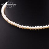 Natural Pearl Beaded Collar Necklace for Women