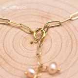 Natural Pink Pearl Temperament Adjustable Bracelet For Women Engagement