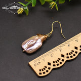 Baroque Pearl Dangle Earrings - Fine Jewelry for Women