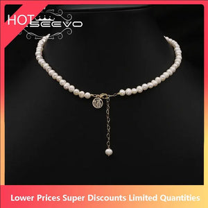 Tahitian Pearls Long Chain Pendant Necklace For Women Chinoiserie Lucky Jewelry