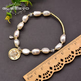 Natural Pearl Female Bracelet Wedding Flower-Shaped Jewelry