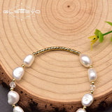 Natural Pearl Female Bracelet Wedding Flower-Shaped Jewelry