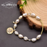 Natural Pearl Female Bracelet Wedding Flower-Shaped Jewelry