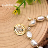 Natural Pearl Female Bracelet Wedding Flower-Shaped Jewelry