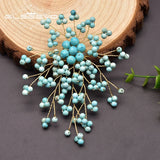 Turquoise Brooch Ladies Anniversary Jewelry
