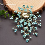 Turquoise Brooch Ladies Anniversary Jewelry