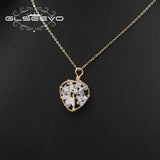 Opal Twig Cardioidary Necklace Minimalism Jewelry Bridesmaid