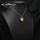 Opal Twig Cardioidary Necklace Minimalism Jewelry Bridesmaid
