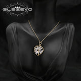 Opal Twig Cardioidary Necklace Minimalism Jewelry Bridesmaid