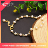 925 Silver Fresh Water Pearl Adjustable Bracelet Women Gift