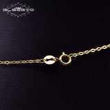 Chic Bowknot Pendant Chain Necklace with Pearl for Women