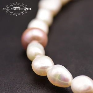 Baroque Pearl Choker Necklace Wedding Party Fine Jewelry
