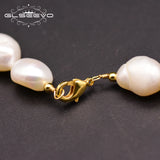 Baroque Pearl Choker Necklace Wedding Party Fine Jewelry
