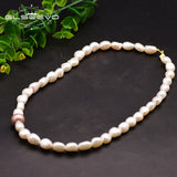 Baroque Pearl Choker Necklace Wedding Party Fine Jewelry
