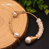 Natural Freshwater Pearl Woman Bracelet Wedding Gift