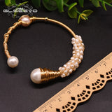 Natural Freshwater Pearl Woman Bracelet Wedding Gift