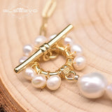 GLSEEVO Baroque Pearl Bracelet Charm Bangle Gift GB0942
