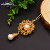 Baroque Pearl Pendant & Necklace Fine Jewelry GN0042