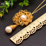 Baroque Pearl Pendant & Necklace Fine Jewelry GN0042