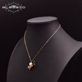 GLSEEVO Fresh Water Pearl Butterfly Necklace Silver 925 GN0131