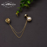 Baroque Pearl Brooch for Engagement