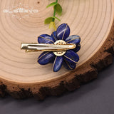 Freshwater Pearl Hairpin Couple Engagement Lapis Lazuli Jewelry
