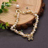 Natural Freshwater Pearl Bracelet Wedding Pendant High-end Jewelry