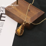 Pink Crystal Pendant Necklace For Woman High Jewelry Wedding