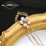 Baroque Pearl Hairpins Vintage Wedding Jewelry