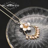Baroque Pearl Hairpins Vintage Wedding Jewelry