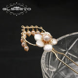 Baroque Pearl Hairpins Vintage Wedding Jewelry