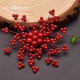 Natural Coral Snowflake Shape Brooch Wedding Party Gift GO0388