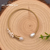 Baroque Pearl Bracelet Wedding Party Open Bracelet Gift Jewelry