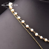 Freshwater Baroque Pearl Double-Layer Necklace Wedding Party Gift