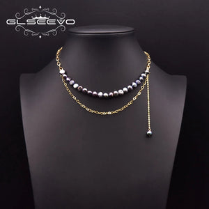 Baroque Pearl Necklace Wedding Party Jewelry Gift
