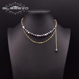 Baroque Pearl Necklace Wedding Party Jewelry Gift