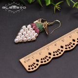 Natural Freshwater Pearl Earrings Wedding Party Earrings GE0917