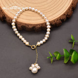 Natural Freshwater Pearl Woman Bracelet Wedding Party Jewelry