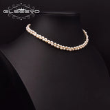 Double Freshwater Pearl Necklace for Women - Elegant Party Jewelry