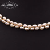 Double Freshwater Pearl Necklace for Women - Elegant Party Jewelry