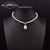 Natural Freshwater Pearl Necklace Woman Baroque Pendant Jewelry