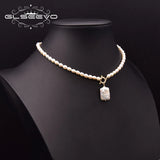 Natural Freshwater Pearl Necklace Woman Baroque Pendant Jewelry